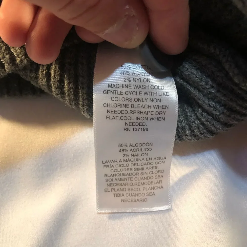 Royalty by Maluma Men’s Cotton Sweater Size Medium NWT $89.50